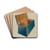 Utility Chest by Albert Ryder Drink Coasters - set of 4 Utility Chest by Albert Ryder Drink Coasters - set of 4