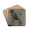 Hond in verschillende houdingen by Frans Smissaert Drink Coasters - set of 4