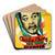 Charlie Chan in Egypt by Eric Rohman Art Drink Coaster set Charlie Chan in Egypt by Eric Rohman Art Drink Coaster set
