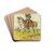 Soldat zu Pferd 4 by Franz Gerasch Drink Coasters - set of 4