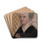 Portrait of a Woman by Master of the Holy Kinship Drink Coasters - set of 4