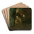 Der alte Geiger by August Macke Art Drink Coaster set