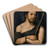 Christ as Ecce Homo by Tiberius Dominikus Wocher Art Drink Coaster set