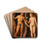 Adam and Eve by Maarten Van Heemskerck Drink Coasters - set of 4