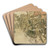 The spectre of Tappington by Arthur Rackham Art Drink Coaster set