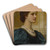 Kate by Charles Edward Perugini Art Drink Coaster set