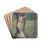 Baigneuse by Hippolyte Petitjean Drink Coasters - set of 4