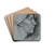 Mietje Brinkman: en profil naar rechts by David Humbert de Superville Drink Coasters - set of 4
