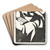 Abstracte compositie by Reijer Stolk Art Drink Coaster set
