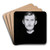 Self-portrait by Edvard Munch Art Drink Coaster set
