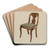 Chair by Henry Murphy Art Drink Coaster set