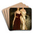 Ena and Betty, daughters of Asher and Mrs. Wertheimer by John Singer Sargent Art Drink Coaster set Ena and Betty, daughters of Asher and Mrs. Wertheimer by John Singer Sargent Art Drink Coaster set