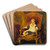 Portrait of a Child by Ary Scheffer Art Drink Coaster set