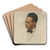 Countee Cullen by Winold Reiss Art Drink Coaster set