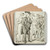 The Vicar of Wakefield by Thomas Rowlandson Art Drink Coaster set The Vicar of Wakefield by Thomas Rowlandson Art Drink Coaster set