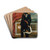 Portrait Of French Politician And Soldier tienne Maurice Grard by Jacques Louis David Drink Coasters - set of 4 Portrait Of French Politician And Soldier tienne Maurice Grard by Jacques Louis David Drink Coasters - set of 4