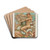 Hercules and the old man of the sea by Walter Crane Drink Coasters - set of 4