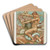 Hercules and the old man of the sea by Walter Crane Art Drink Coaster set