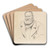 Los Karlsen by Christian Krohg Art Drink Coaster set Los Karlsen by Christian Krohg Art Drink Coaster set