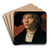 Portrait of Bernhart von Reesen by Albrecht Drer Art Drink Coaster set