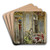 A friend of the marquis by Giovanni Boldini Art Drink Coaster set A friend of the marquis by Giovanni Boldini Art Drink Coaster set