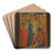 The Deposition by Marco Di Paolo Veneziano Art Drink Coaster set