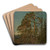 Furuer, Levanger by Amaldus Nielsen Art Drink Coaster set Furuer, Levanger by Amaldus Nielsen Art Drink Coaster set