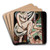 The Bath by Max Beckmann Art Drink Coaster set