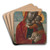 Madonna and Child by Vincenzo Foppa Art Drink Coaster set