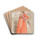 Study Of A Young Neapolitan Woman In Rome by John Frederick Lewis Drink Coasters - set of 4
