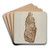Figurehead by Flora Merchant Art Drink Coaster set
