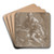 Saint Jerome in the Wilderness by Domenico Piola Art Drink Coaster set