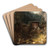 Mountain mill by Carl Spitzweg Art Drink Coaster set