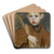 The Woodcutter I by Helene Schjerfbeck Art Drink Coaster set