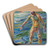 Bathing Man by Edvard Munch Art Drink Coaster set