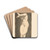 Akt by Mikul Galanda Drink Coasters - set of 4