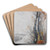 Mrkische Herbstlandschaft (Wentorfgraben) by Karl Hagemeister Art Drink Coaster set