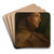 A Franciscan Saint by Peter van Lint Art Drink Coaster set