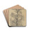 From Nature by Eugne Jansson Drink Coasters - set of 4