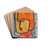 Praetendent (Pretender) by Paul Klee Drink Coasters - set of 4
