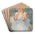 Portrait of a woman with rowanberry by Jacek Malczewski Art Drink Coaster set Portrait of a woman with rowanberry by Jacek Malczewski Art Drink Coaster set