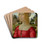 Portrait Of A Lady by Domenico Ghirlandaio Drink Coasters - set of 4