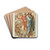 The Strangers in the village by Walter Crane Drink Coasters - set of 4