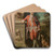 Peter Beckford, landowner, Dorset by Pompeo Batoni Art Drink Coaster set