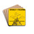 10th Anniversary of the Republic of the Philippines by U.S. Information Agency Drink Coasters - set of 4