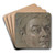 Jacques Dumont, called Le Romain by Maurice-Quentin de La Tour Art Drink Coaster set Jacques Dumont, called Le Romain by Maurice-Quentin de La Tour Art Drink Coaster set