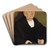 Portrait of a Man by Lucas Cranach the Elder Art Drink Coaster set