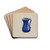 Pitcher by Ella Josephine Sterling Drink Coasters - set of 4