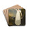 Portrait Of Ellen Smith Of Nottingham by Sir William Beechey Drink Coasters - set of 4 Portrait Of Ellen Smith Of Nottingham by Sir William Beechey Drink Coasters - set of 4