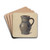 Pitcher by Max Soltmann Drink Coasters - set of 4